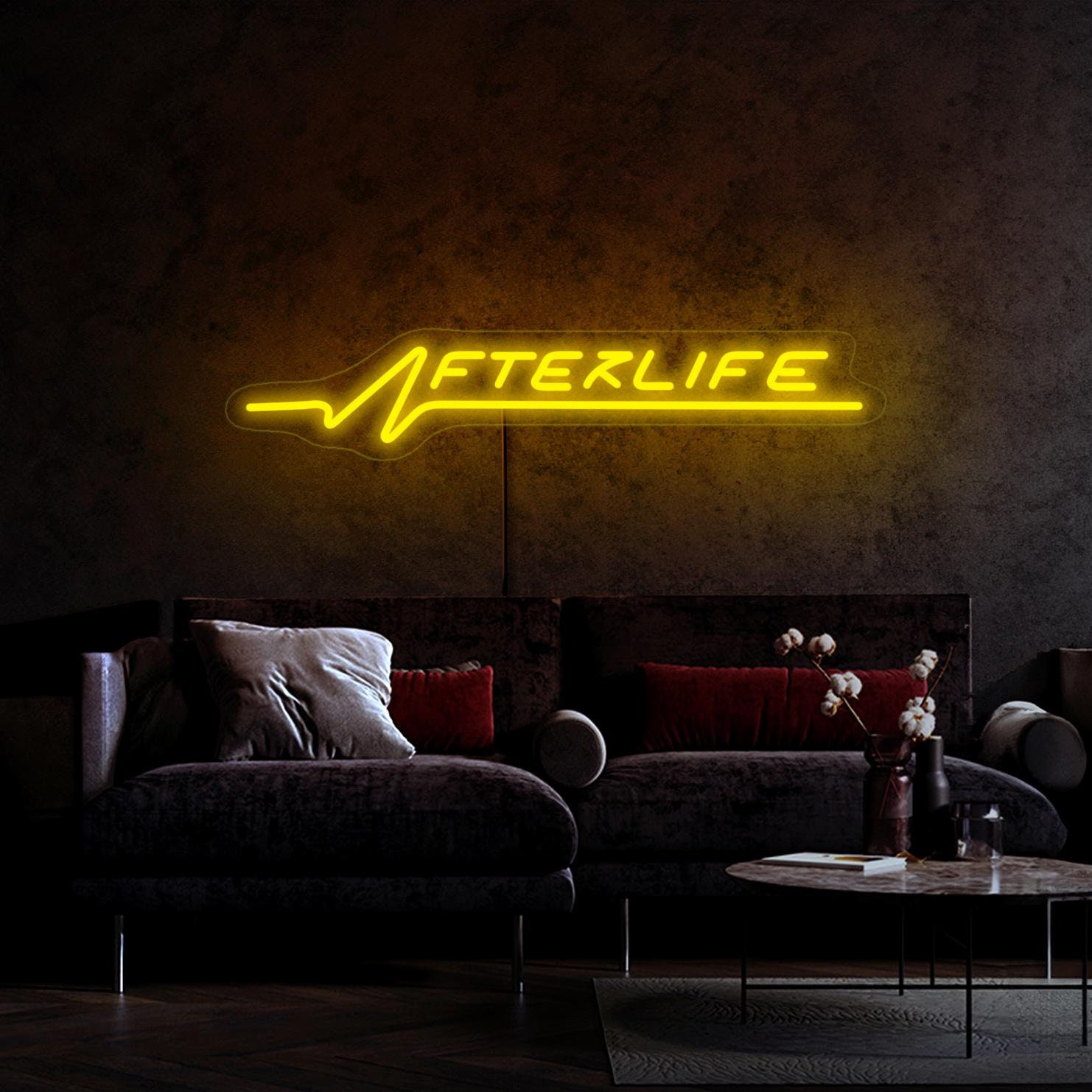 Afterlife Neon Sign, Cyberpunk 2077 Neon Sign, Afterlife Bar Sign, Gamer Neon Sign, Cyberpunk 2077 Wall Decor, Gamer Decor, Afterlife Decor