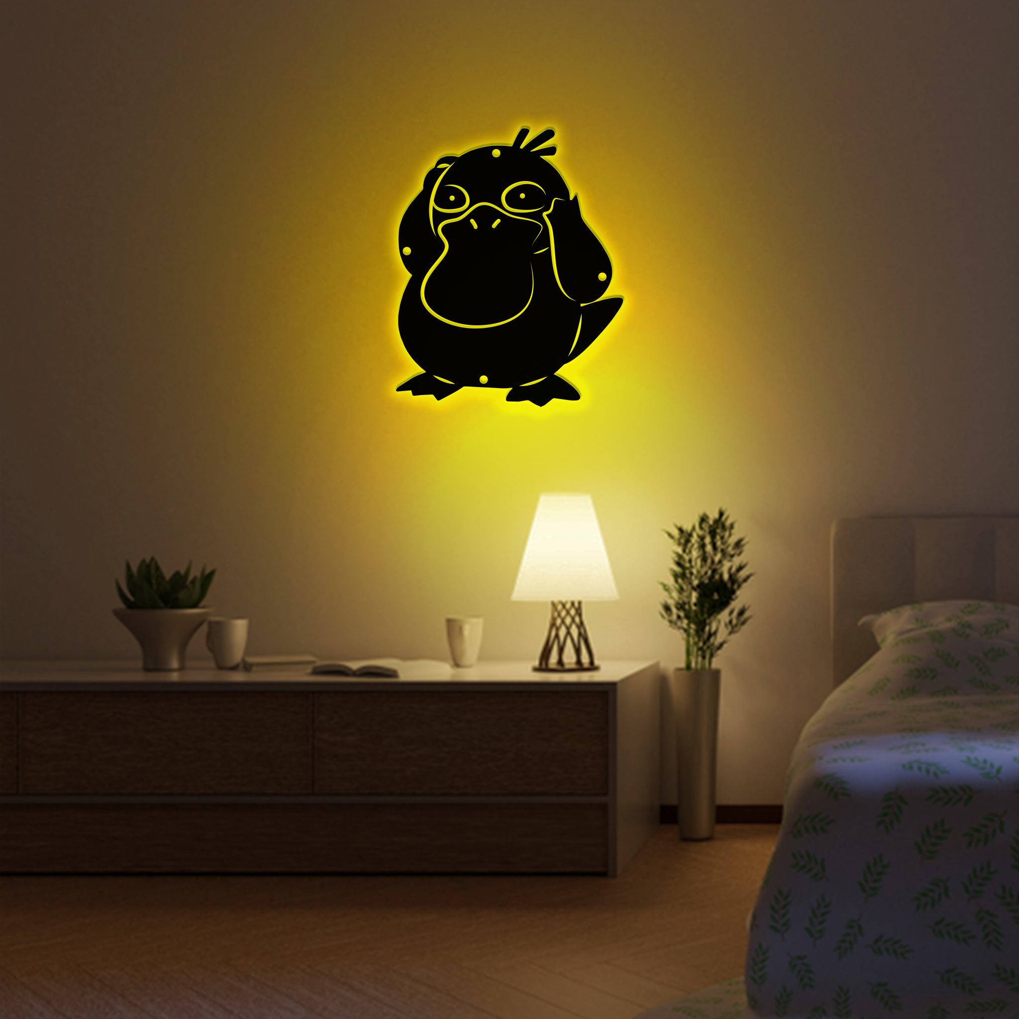 Psyduck Pokemon Metal Signs
