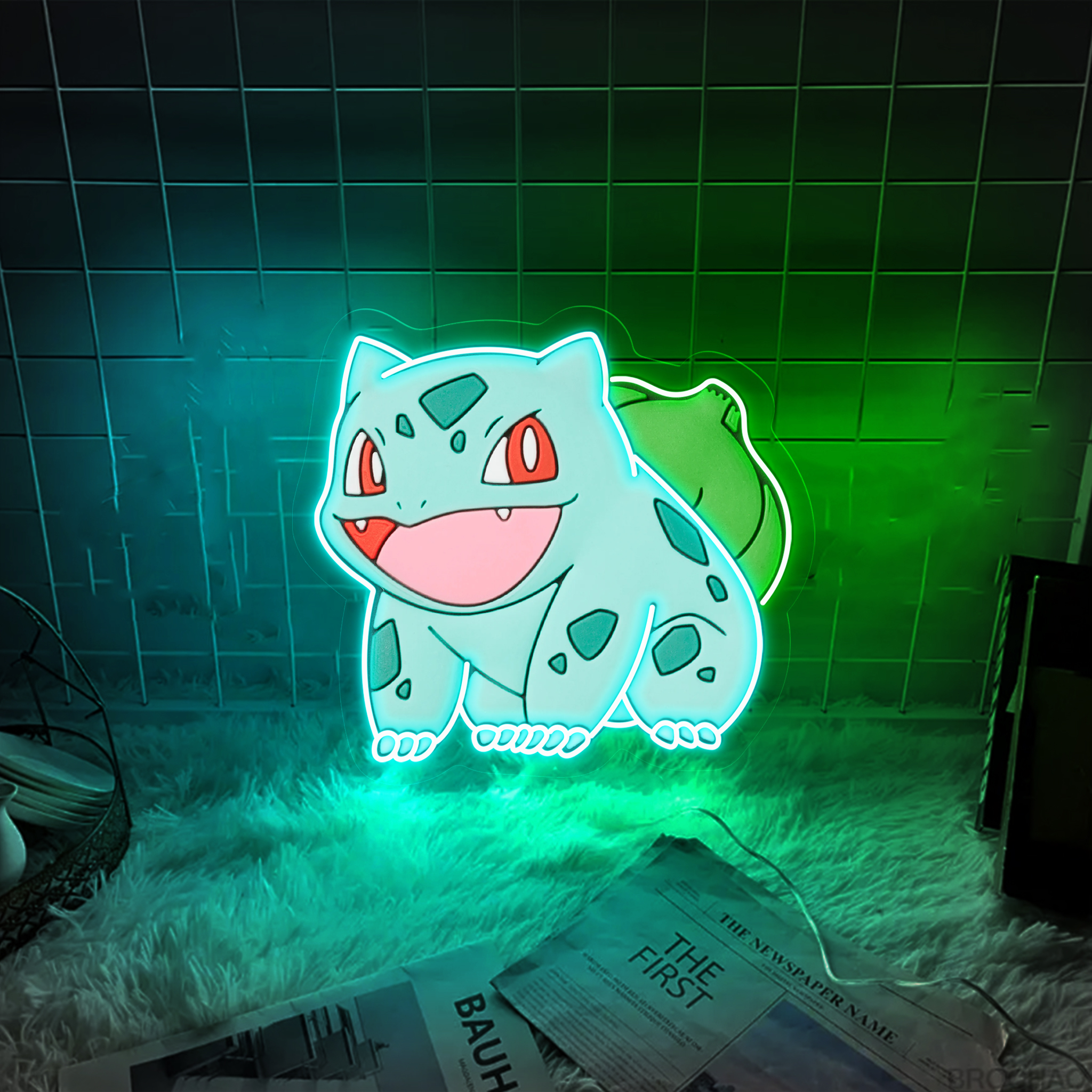 Pokemon Bulbasaur UV Signs