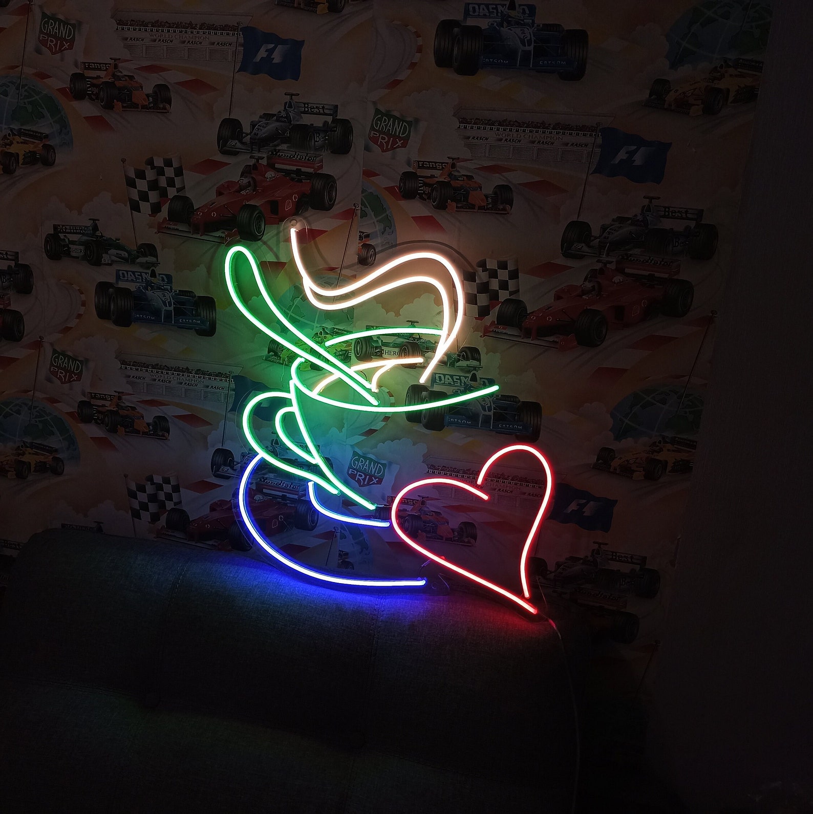 Coffee Cup Neon Sign, Neon Coffee Cup Sign, Coffee Shop Neon Sign, Cafe Neon Sign, Coffee Lover Gift, Coffee Decor, Neon Kitchen Sign