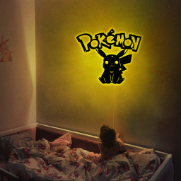 Pikachu Metal Signs Pokemon Wall Art