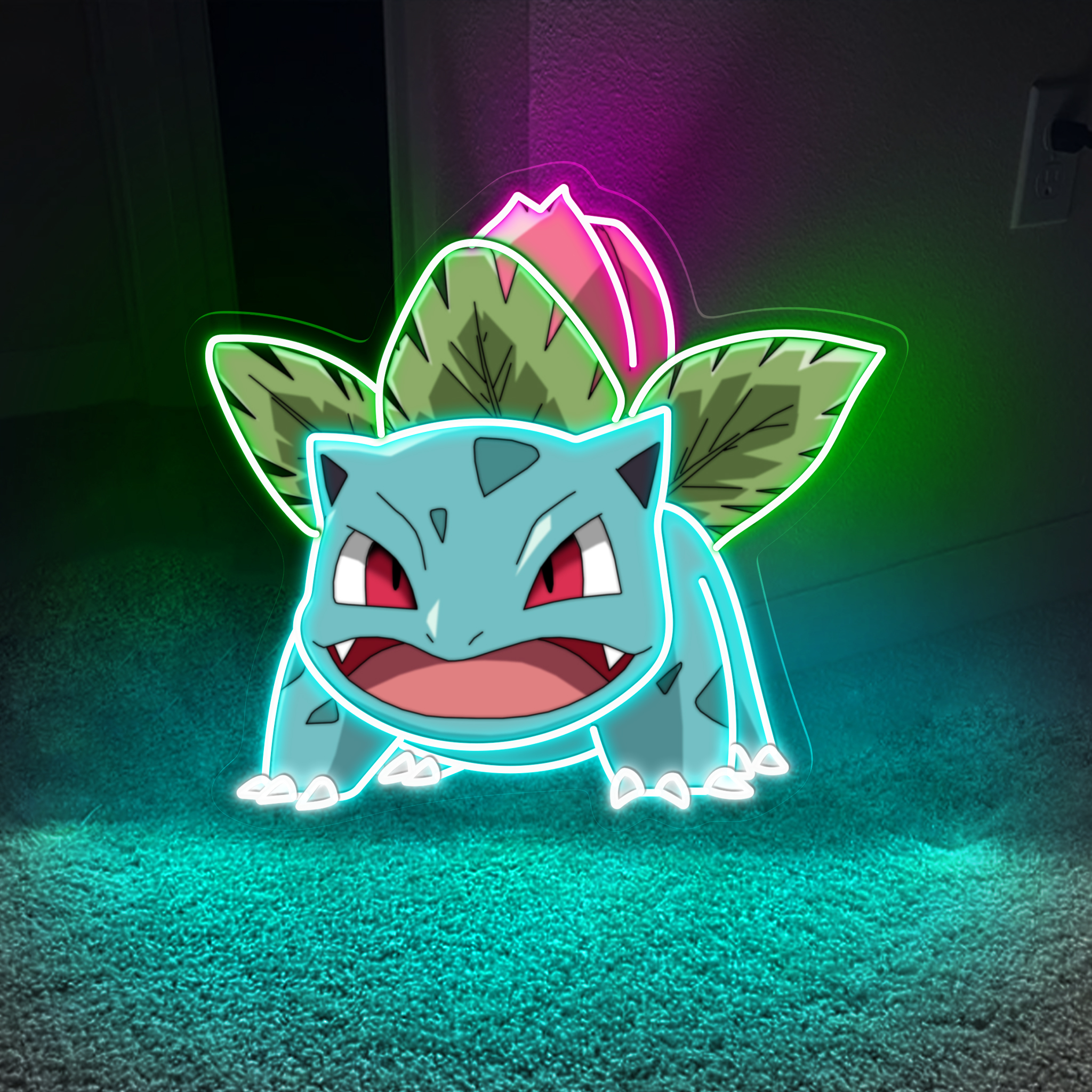 Pokemon Ivysaur UV Signs