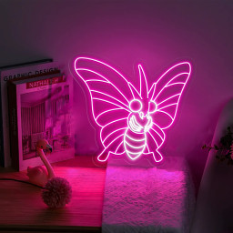 Pokemon Venomoth Neon Signs