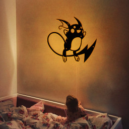 Raichu Metal Signs Pokemon Wall Art