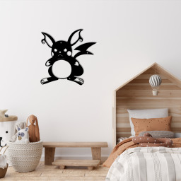 Pokemon Raichu Metal Signs
