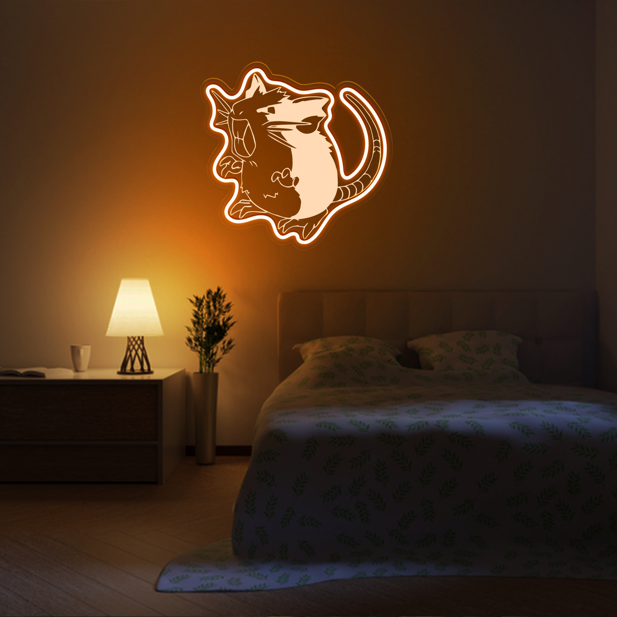 Pokemon Raticate Laser Signs