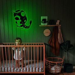 Caterpie Metal Signs Pokemon Wall Art