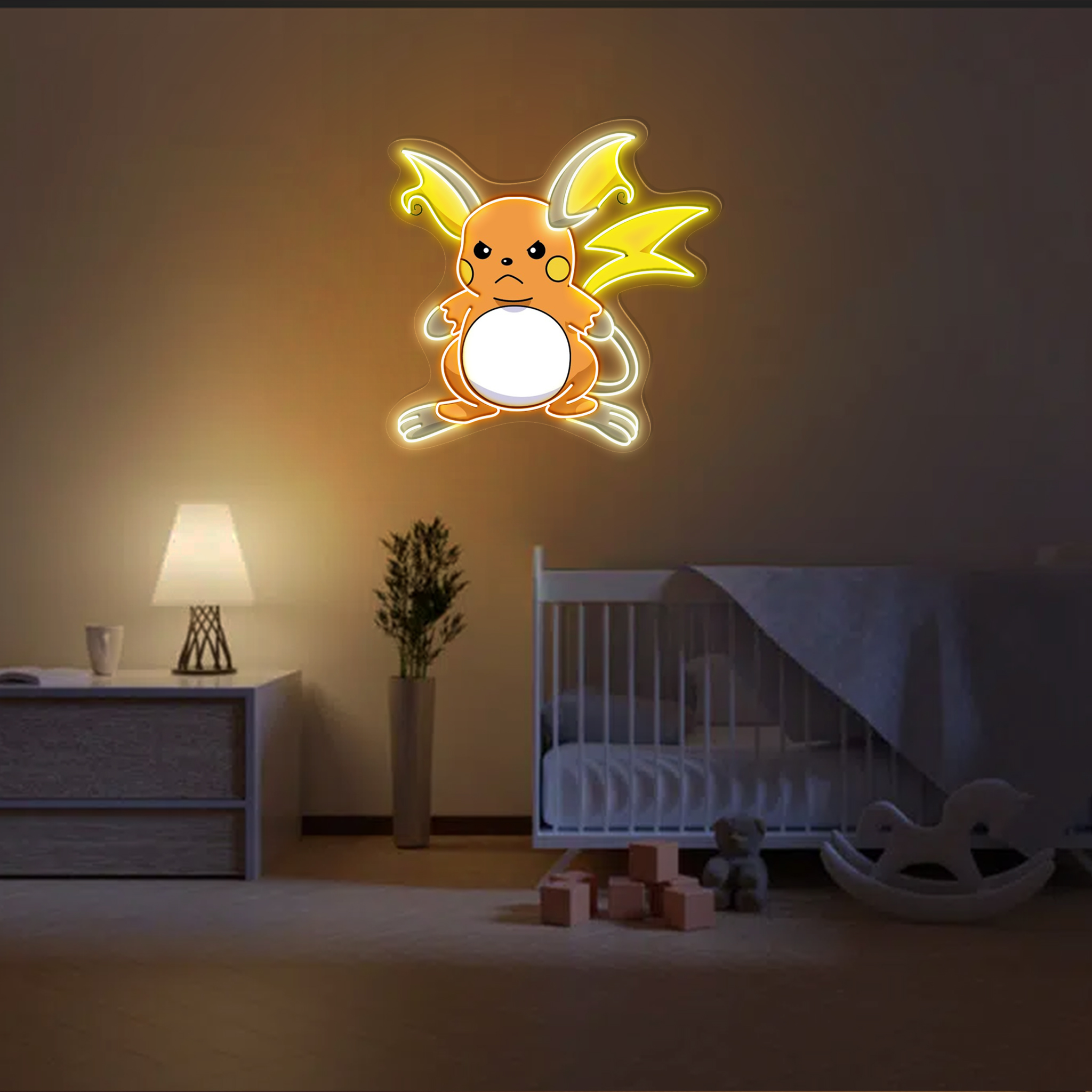 Pokemon Raichu UV Signs