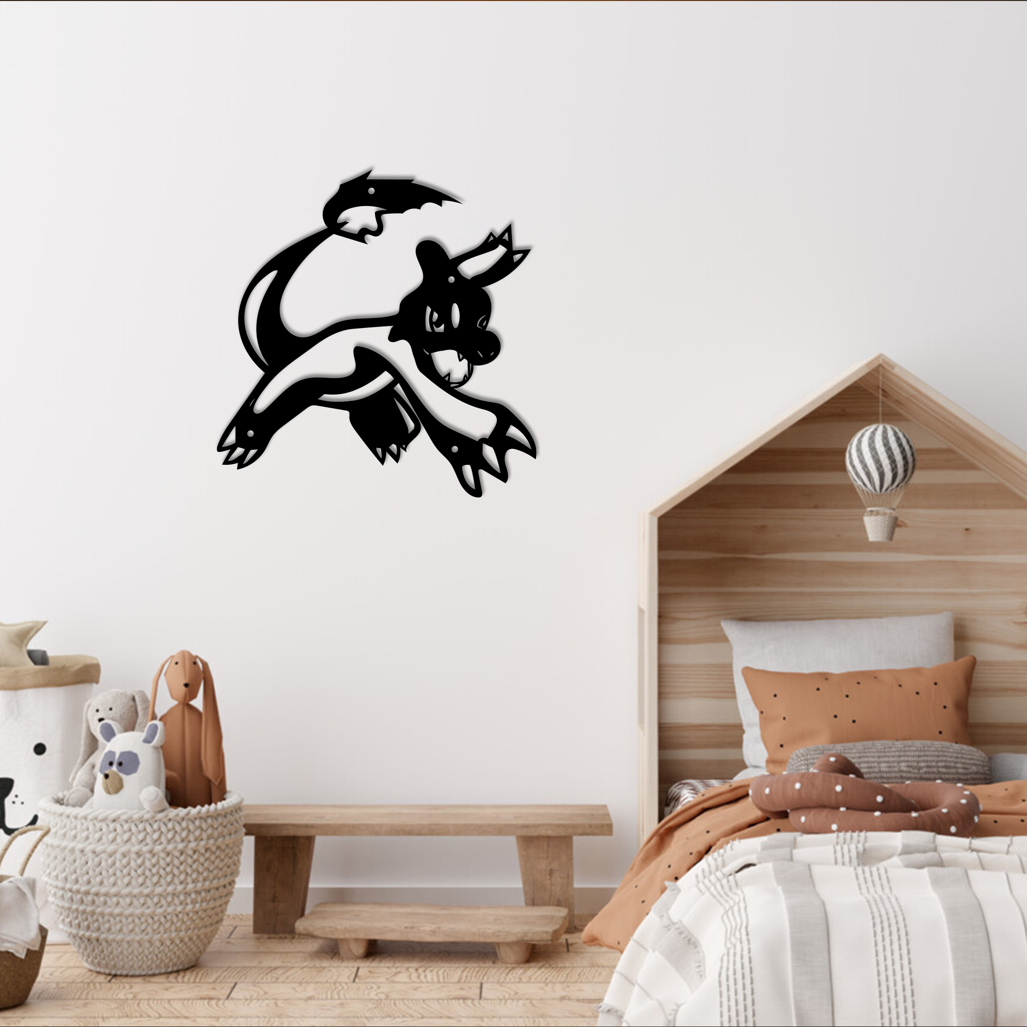 Pokemon Charmeleon Metal Signs Anime Wall Art Decor