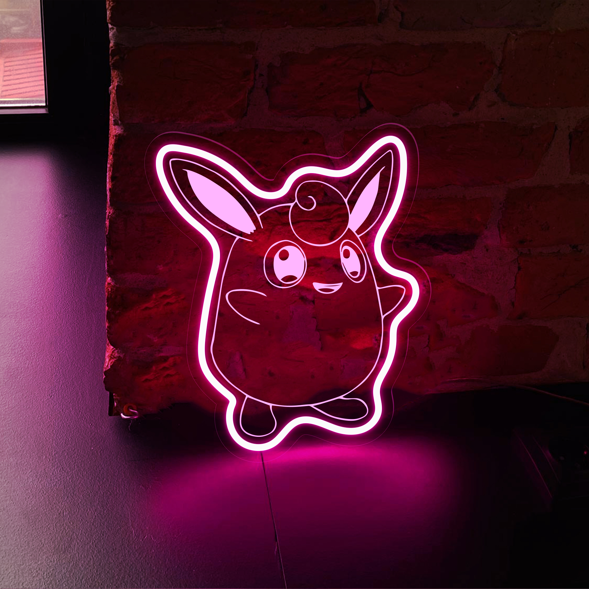 Pokemon Wigglytuff Laser Signs
