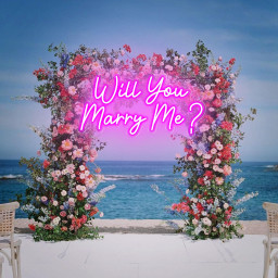 Will You Marry Me Neon Sign, Wedding Neon Sign, Wedding Backdrop Engagement Party Decor, Custom Wedding Neon Light Personalized Gift for Her