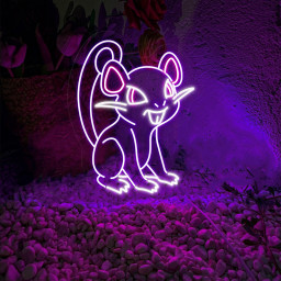 Pokemon Rattata Neon Signs