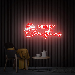 Merry Christmas Neon Sign, Christmas Led Sign, Custom Neon Sign, Christmas Decor, Christmas Party Decor, Neon Bar Sign, Christmas Gift