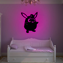 Pokemon Wigglytuff Metal Signs