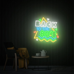Back to the 80s Neon Sign, Party Wall Decor, Custom Neon Signs, Neon Bar Sign, Business Sign, Home Led Neon Light Sign, Personalized Gifts