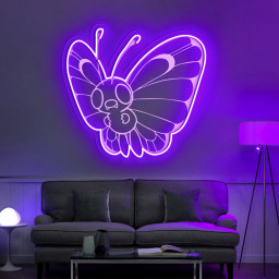 Pokemon Butterfree Laser Signs