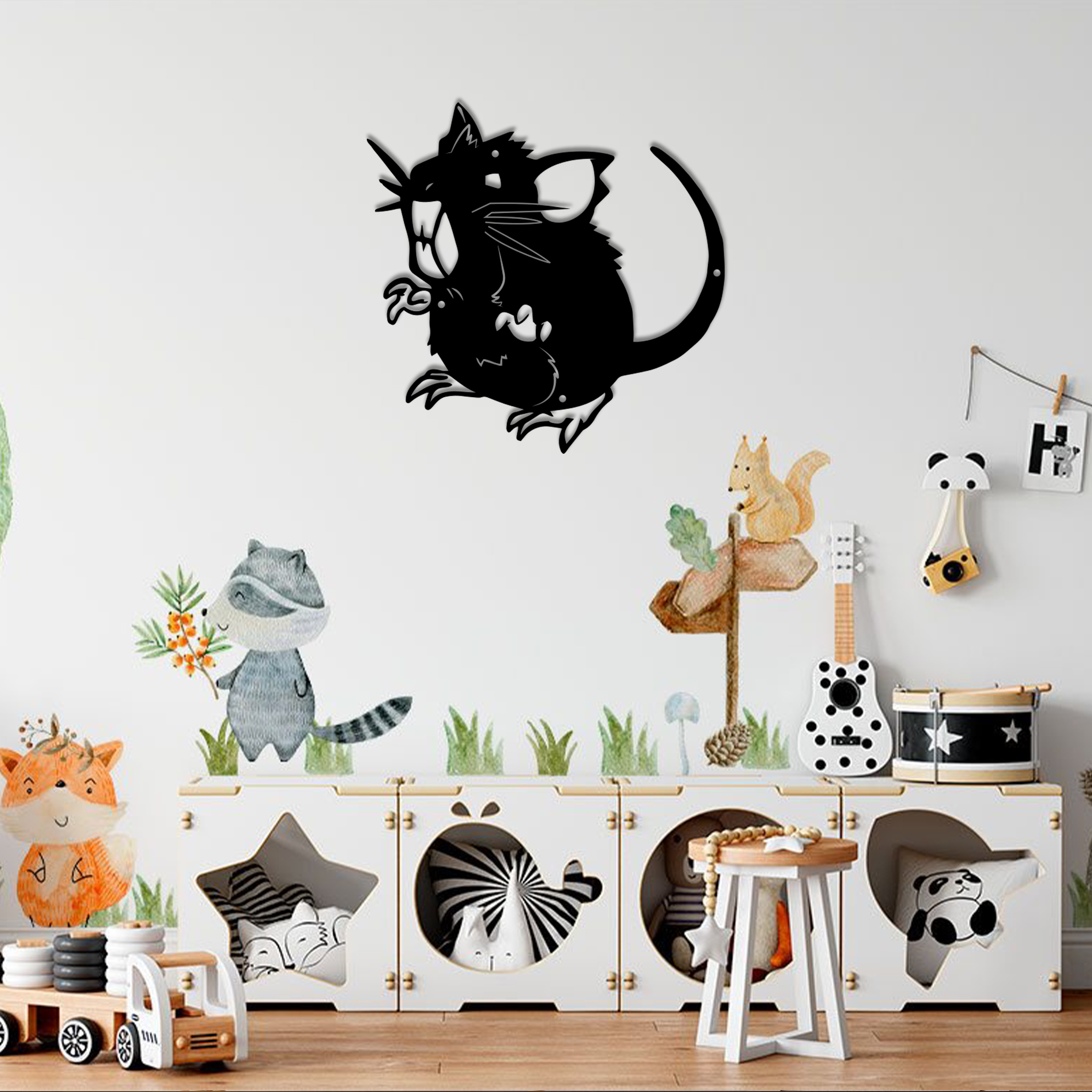 Pokemon Raticate Metal Signs