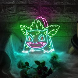Pokemon Ivysaur Neon Led Sign