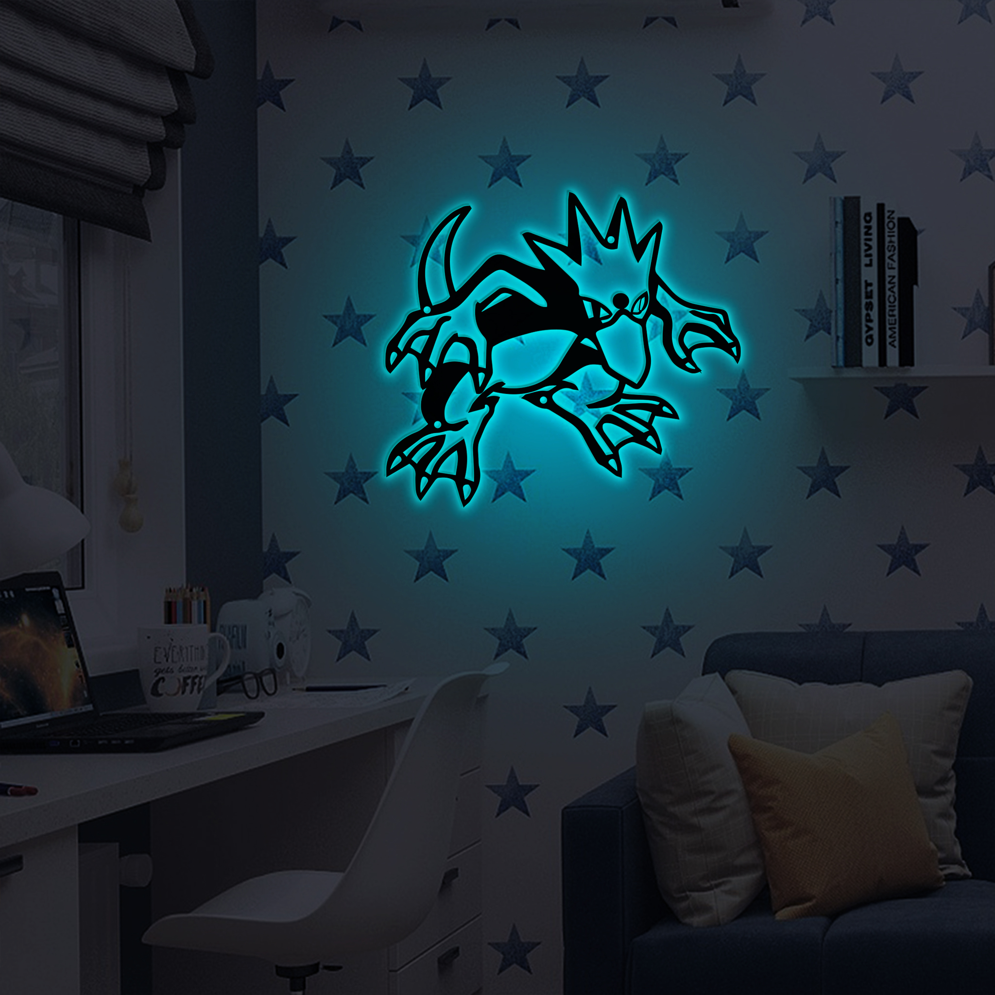 Golduck Pokemon Metal Signs