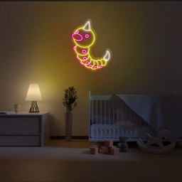 Weedle Neon Signs Pokemon Wall Art