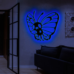Pokemon Butterfree Metal Signs