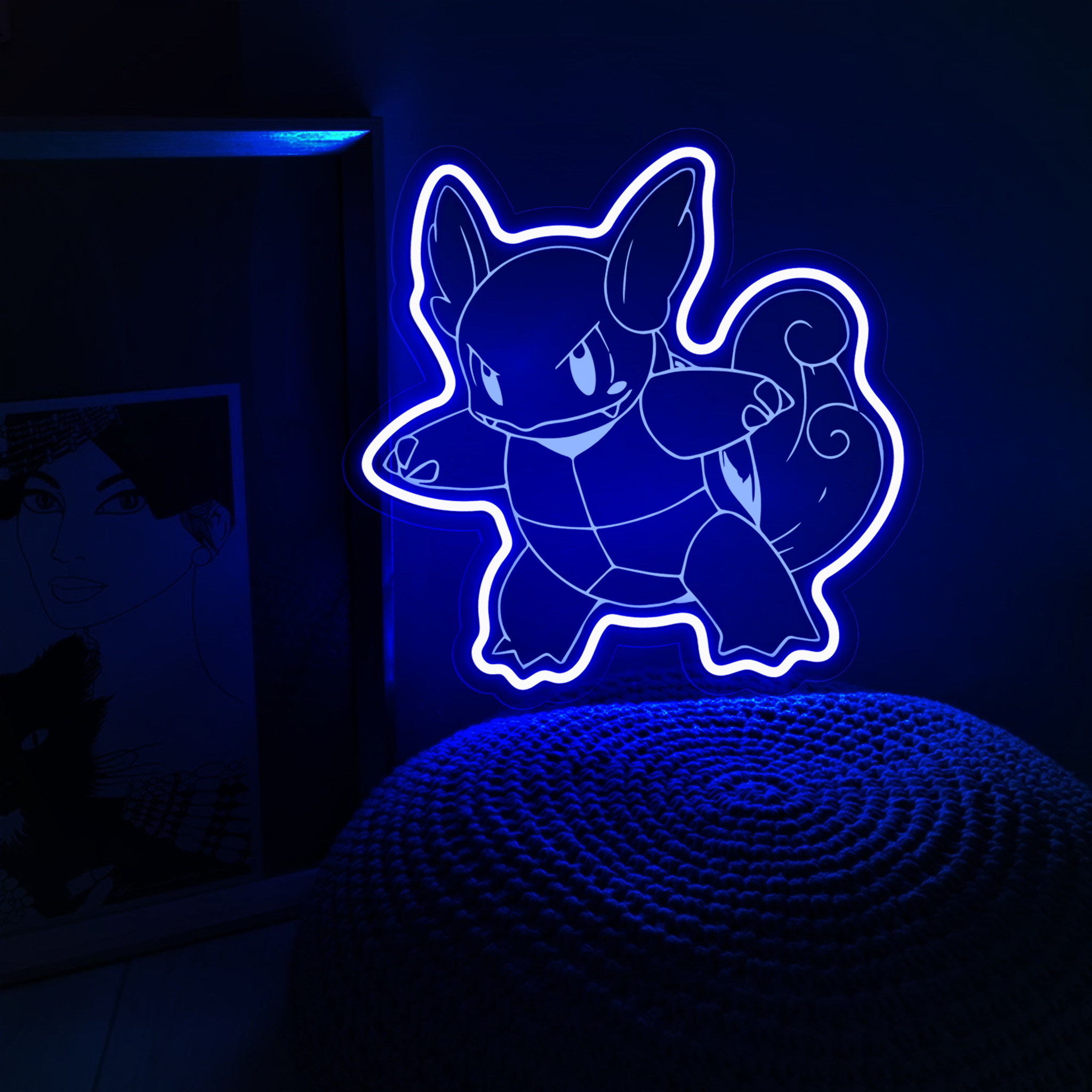 Wartortle Pokemon Laser Signs