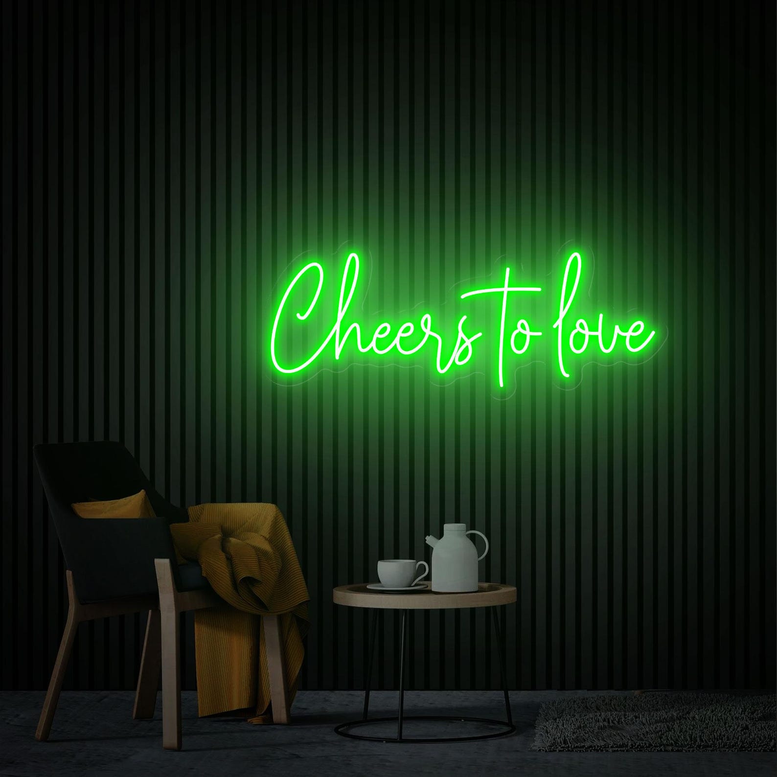 Cheers To Love Neon Sign Custom Wedding Sign Personalized Gift for Her, Home Bedroom Decor Led Light Sign Neon Party Decor Engagenment Sign