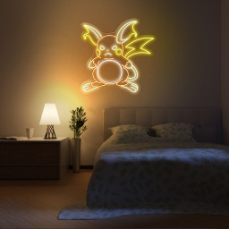 Pokemon Raichu Neon Signs