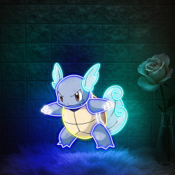 Wartortle Pokemon UV Signs