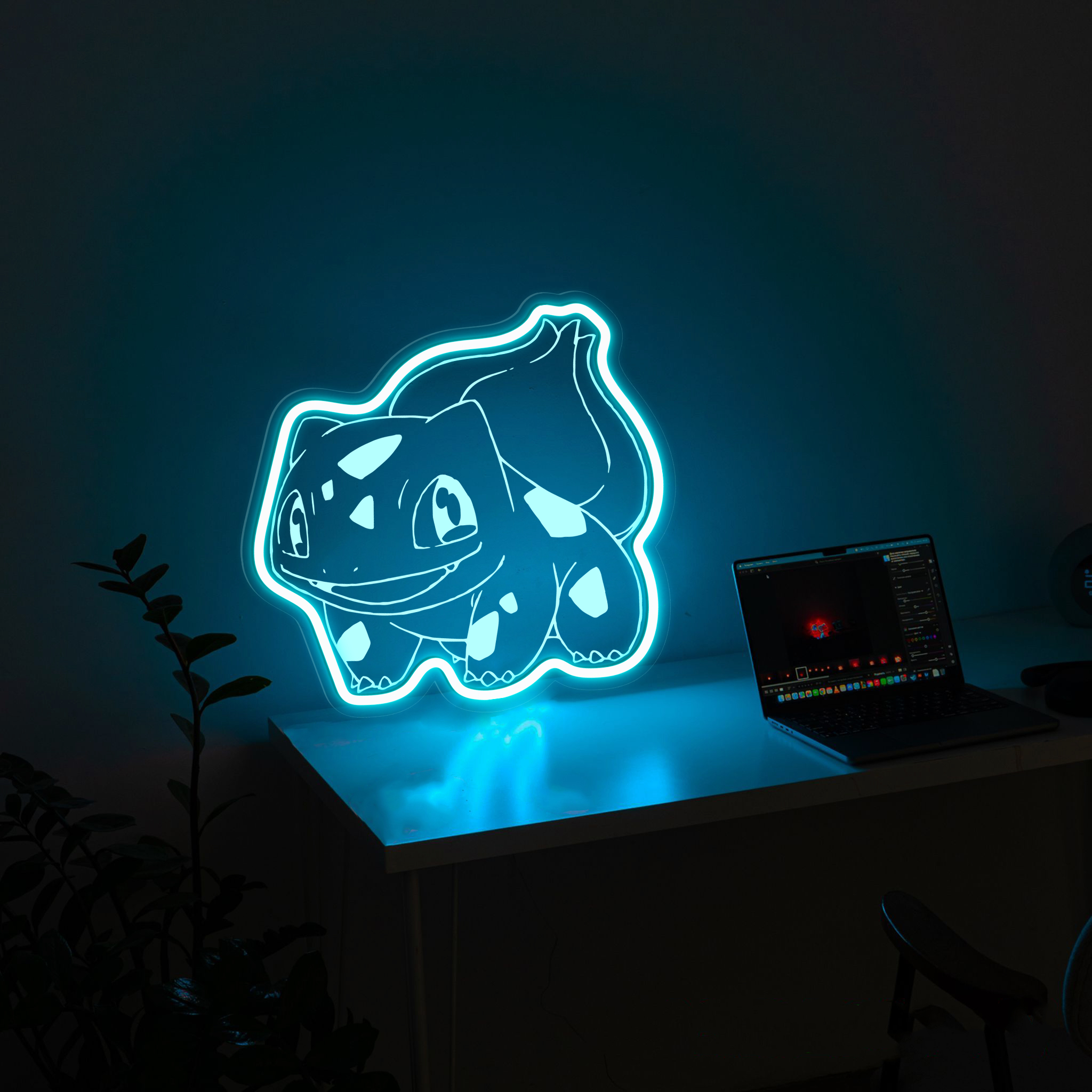 Bulbasaur Pokemon Laser Signs