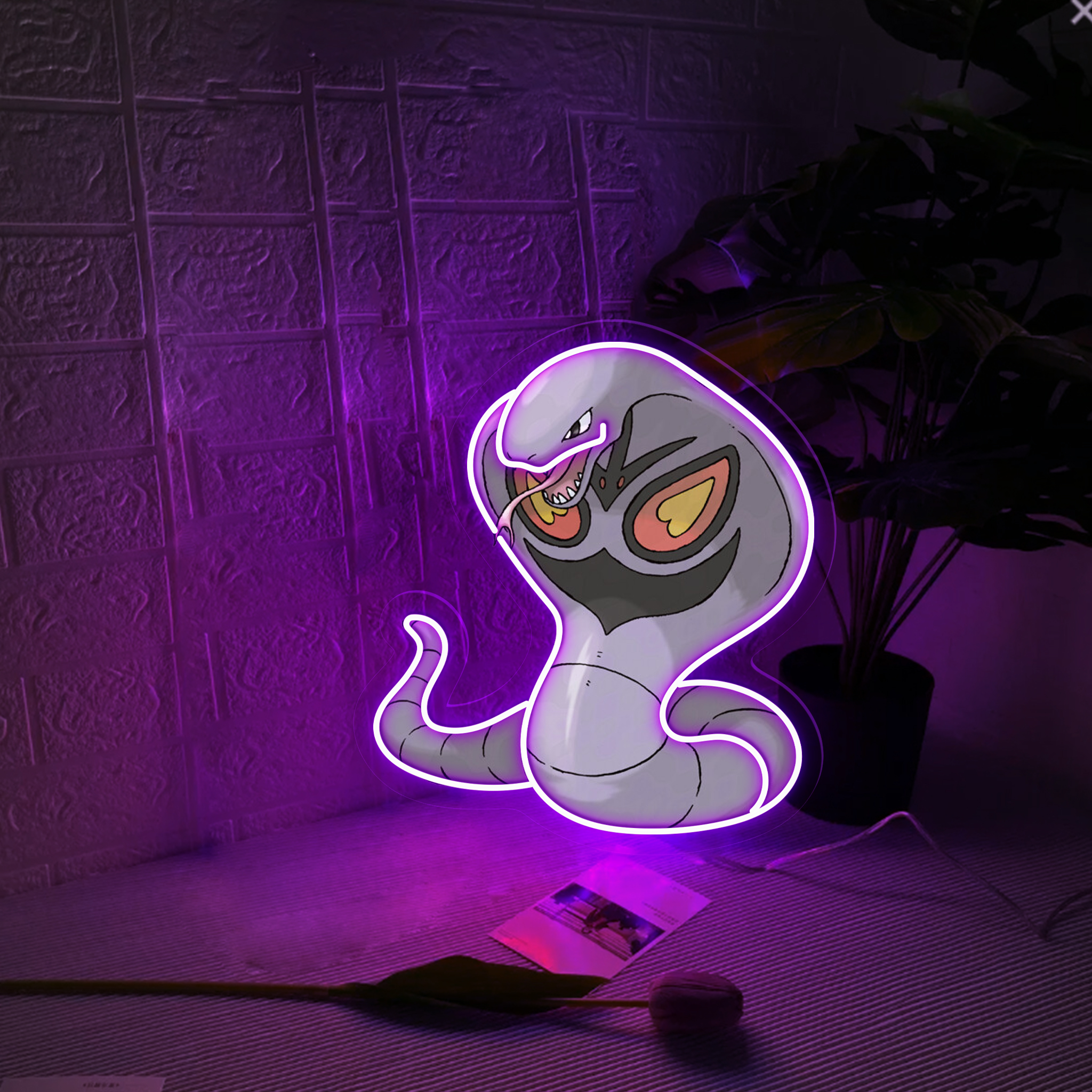 Pokemon Arbok UV Signs