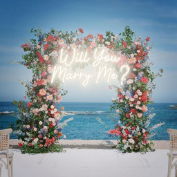 Will You Marry Me Neon Sign, Wedding Neon Sign, Wedding Backdrop Engagement Party Decor, Custom Wedding Neon Light Personalized Gift for Her