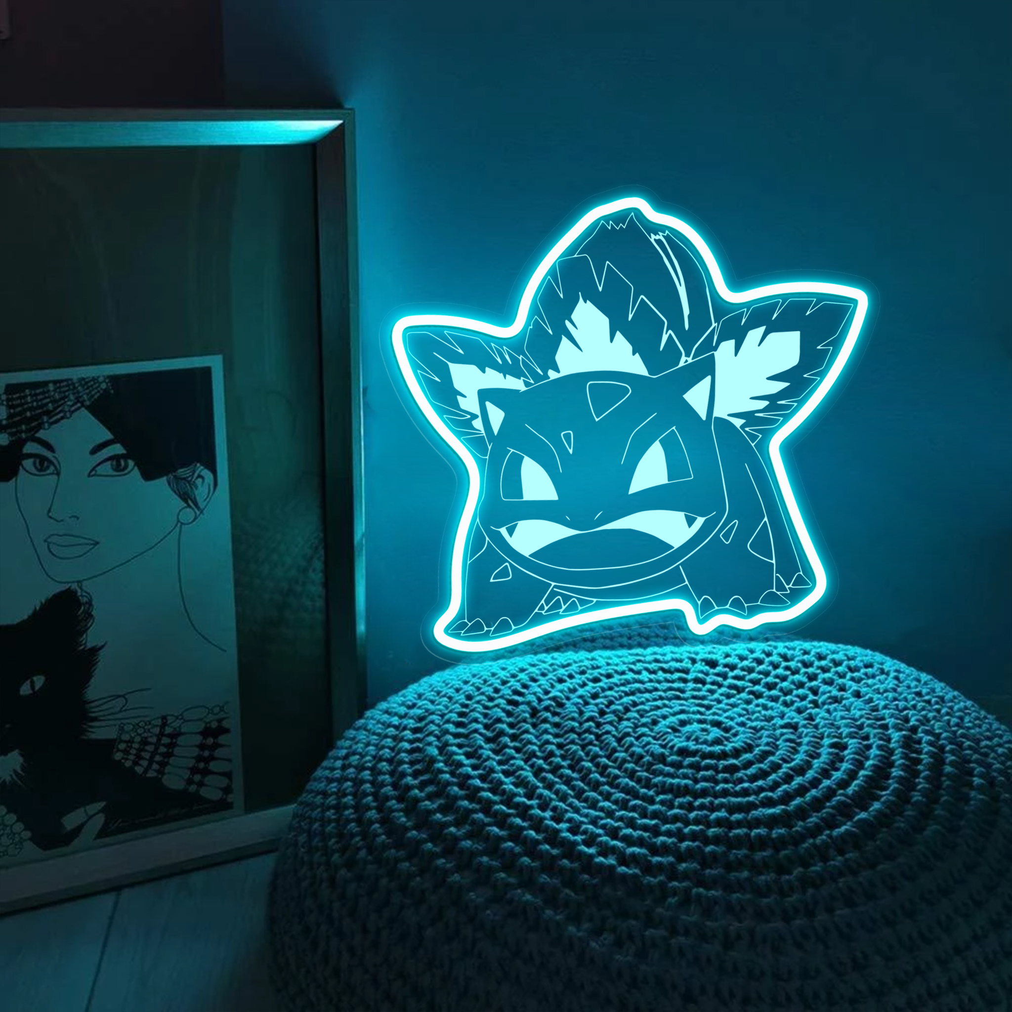 Pokemon Ivysaur Laser Signs
