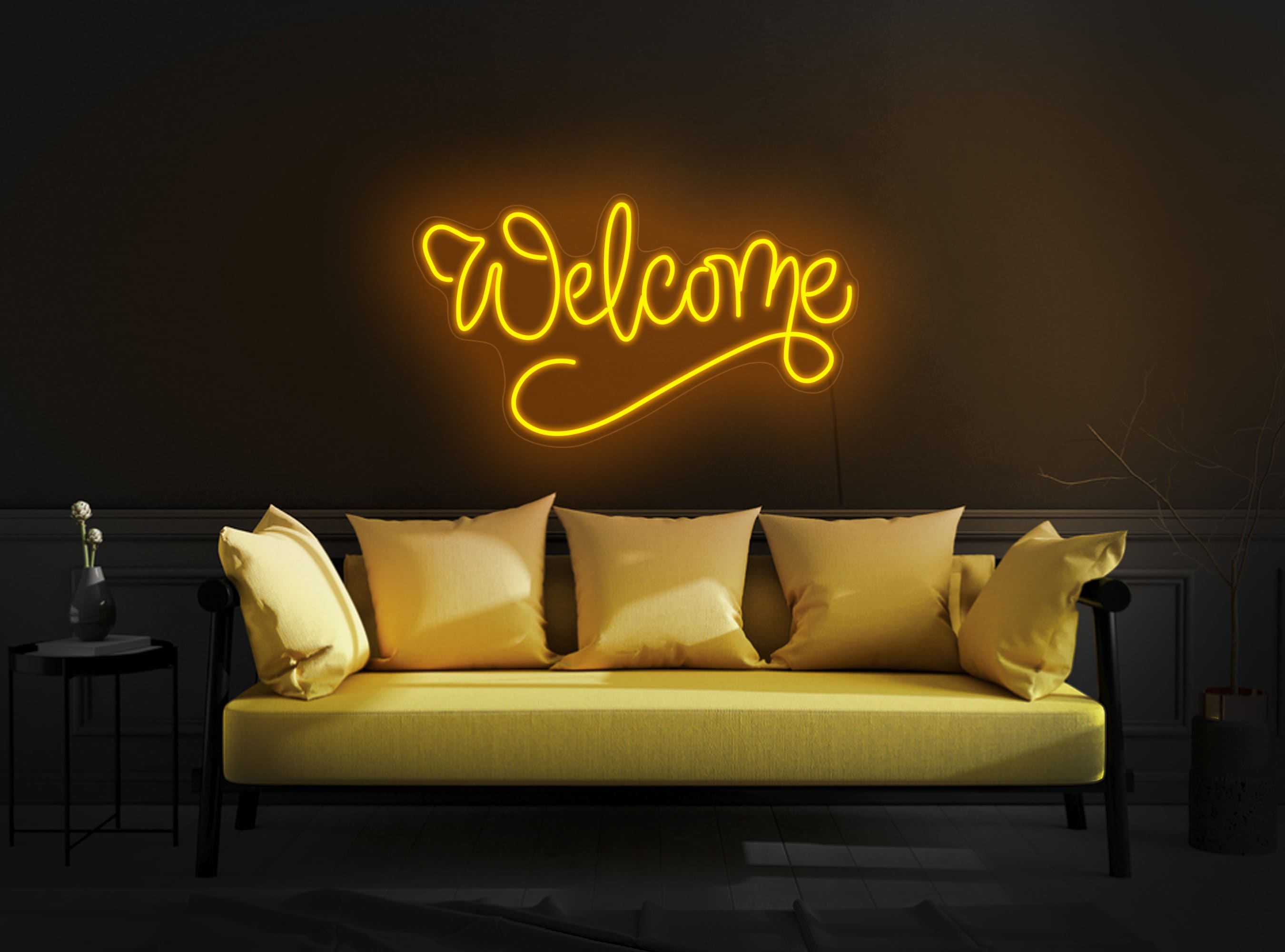 Welcome Neon Sign, Welcome Led Sign, Welcome Light Sign, Welcome Wall Sign, Welcome Wall Decor, Neon Sign Wall Decor, Neon Light Sign For Wall