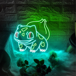 Bulbasaur Pokemon Neon Signs