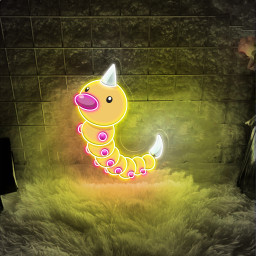 Weedle UV Signs Pokemon Wall Art