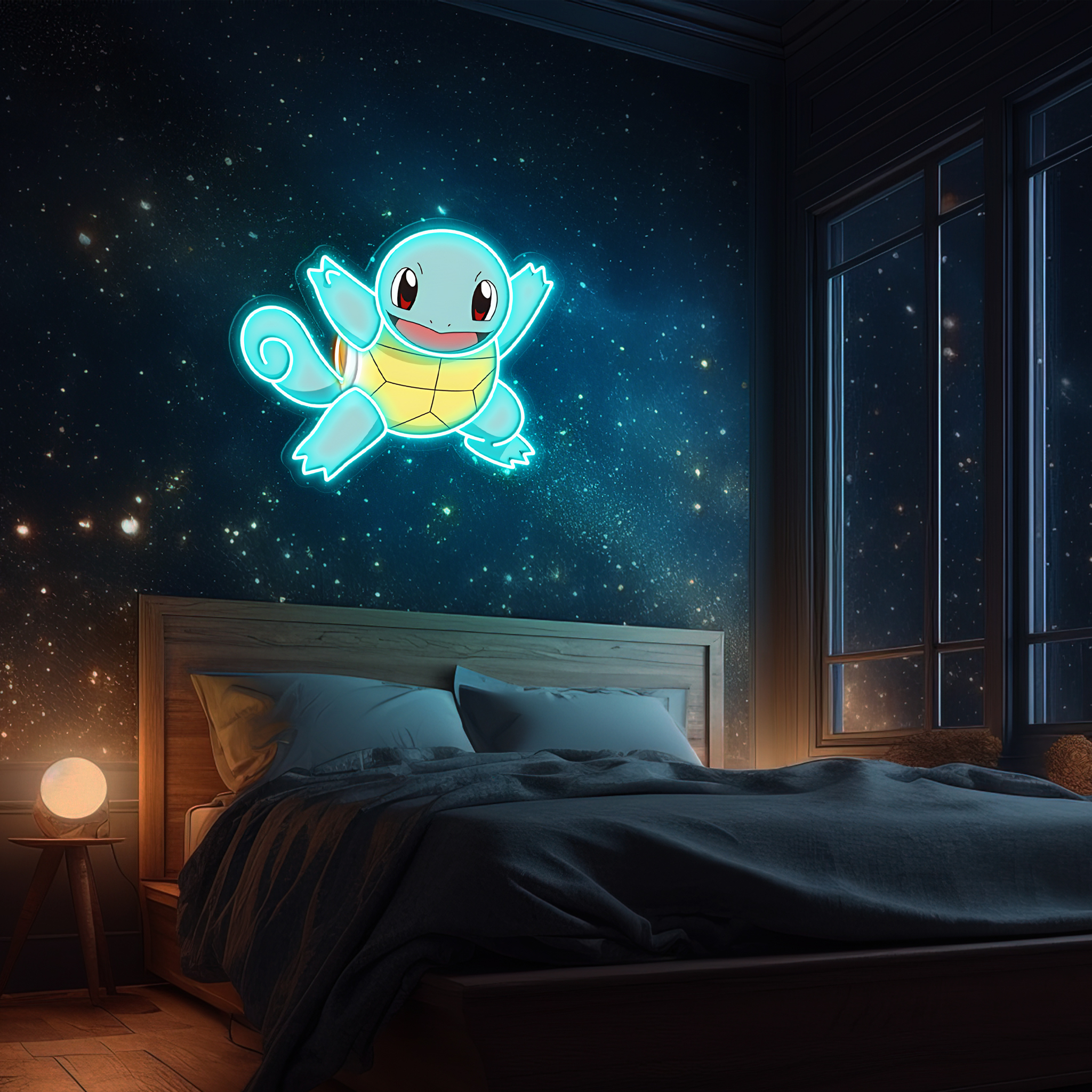 Squirtle Pokemon UV Signs