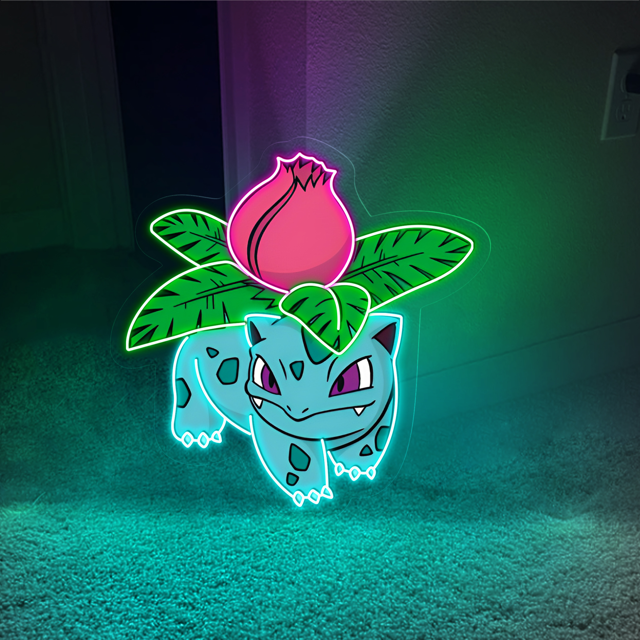 Ivysaur Pokemon UV Signs