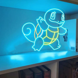 Pokemon Squirtle Neon Signs