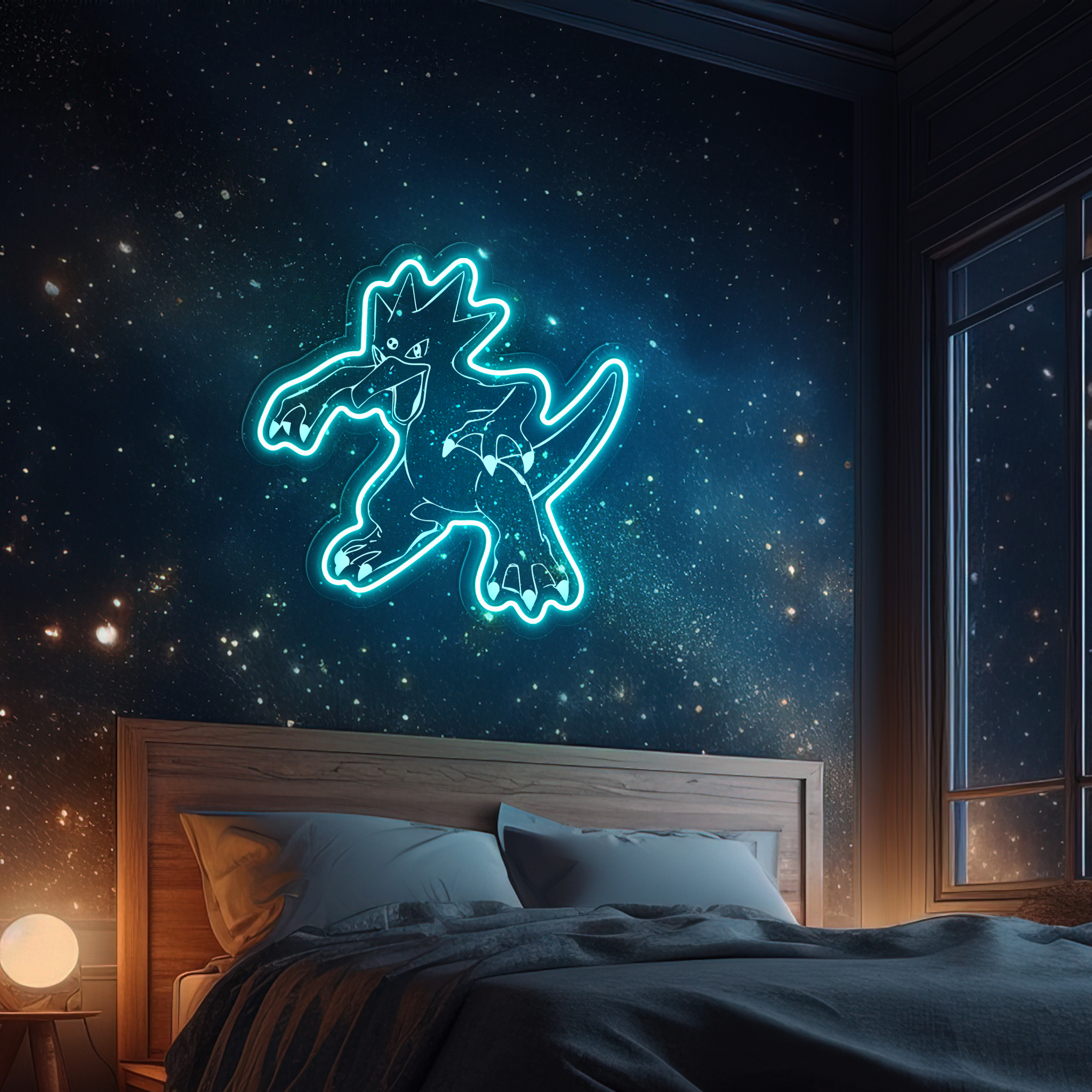 Pokemon Golduck Laser Signs