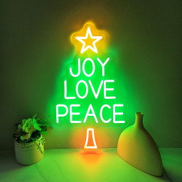 Joy Love Peace Neon Sign, Neon Wall Art, Joy Love Peace Led Sign, Christmas Led Sign, Custom Neon Sign, Christmas Decor, Bedroom Neon Signs
