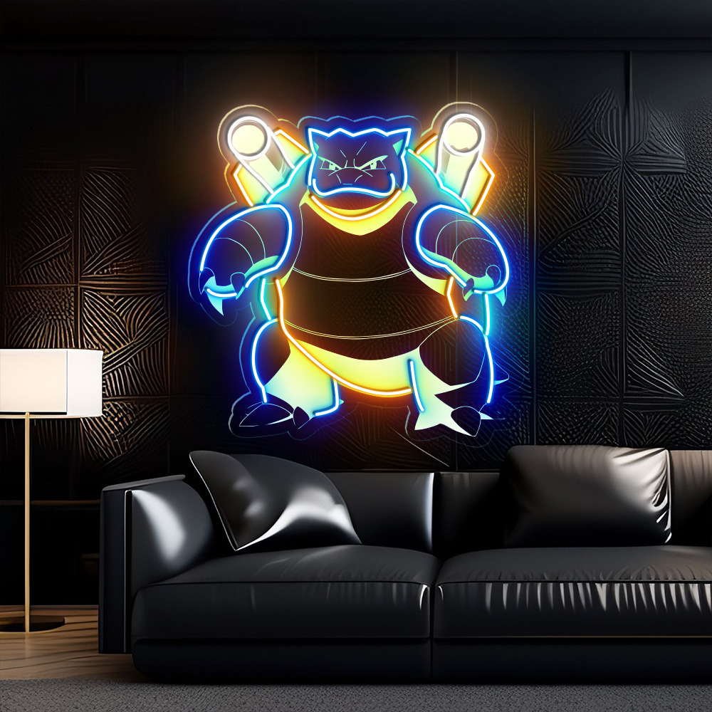 Pokemon Blastoise Laser Signs