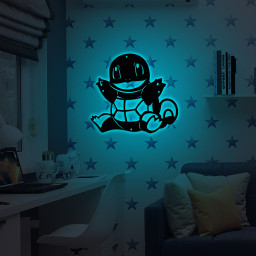 Squirtle Pokemon Metal Signs Pokemon Wall Art