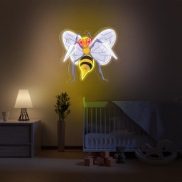 Beedrill UV Signs Pokemon Wall Art