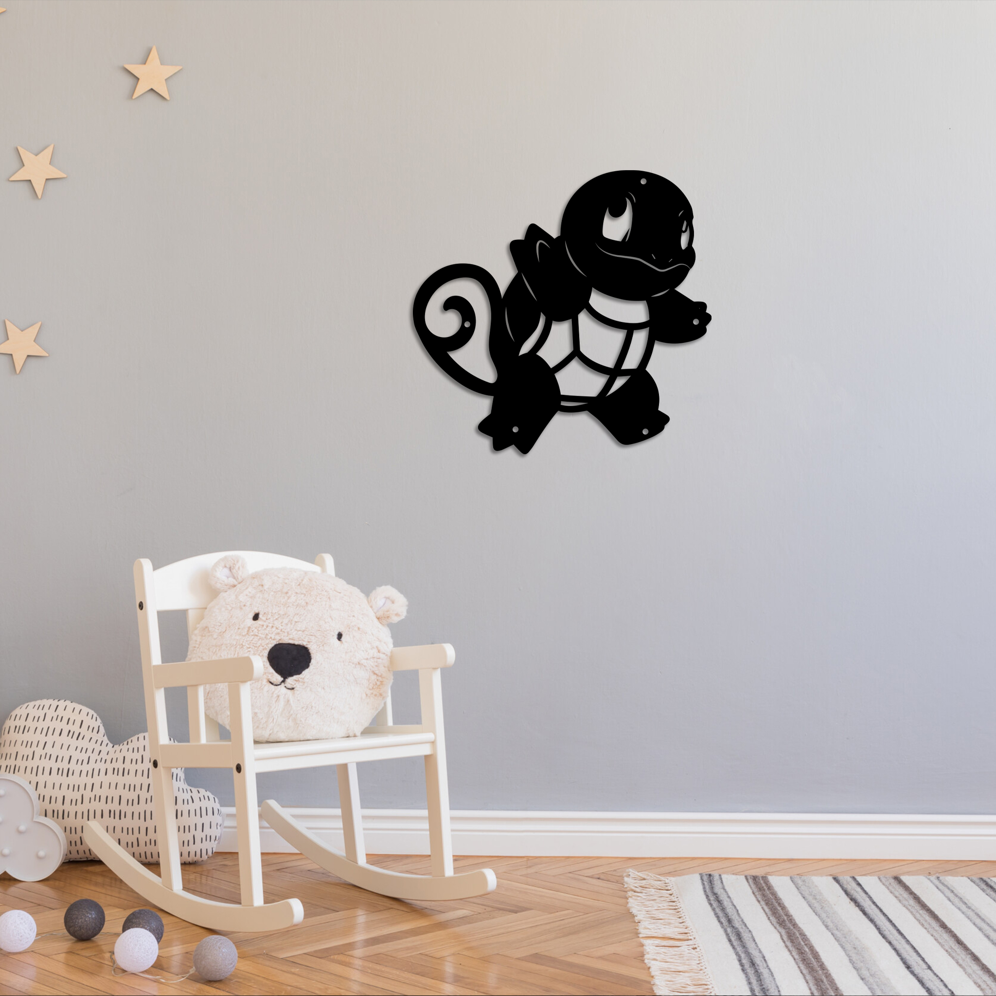 Pokemon Squirtle Metal Signs