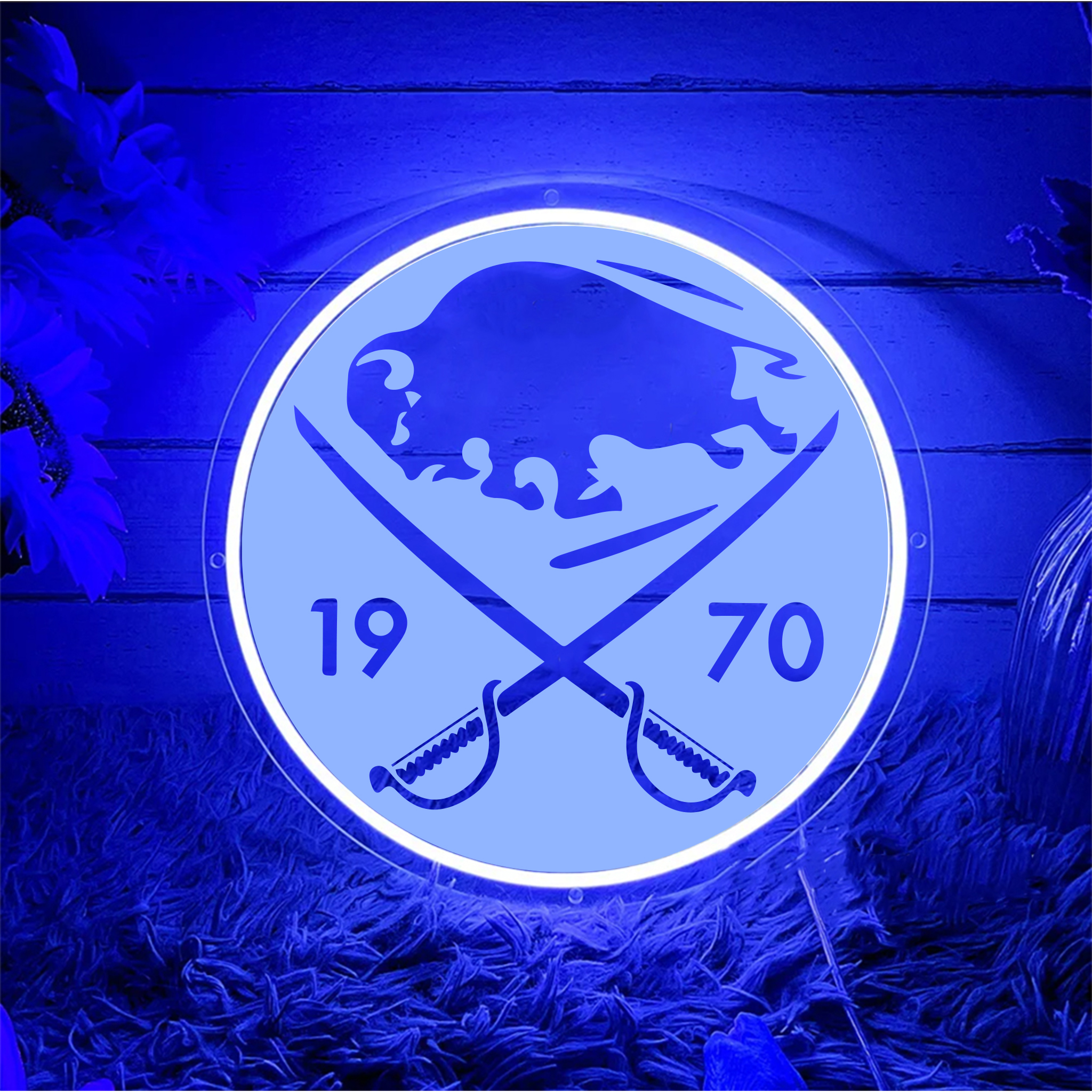 Buffalo Sabres Ice Hockey Laser Signs