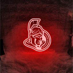 Ottawa Senators Ice Hockey Laser Signs