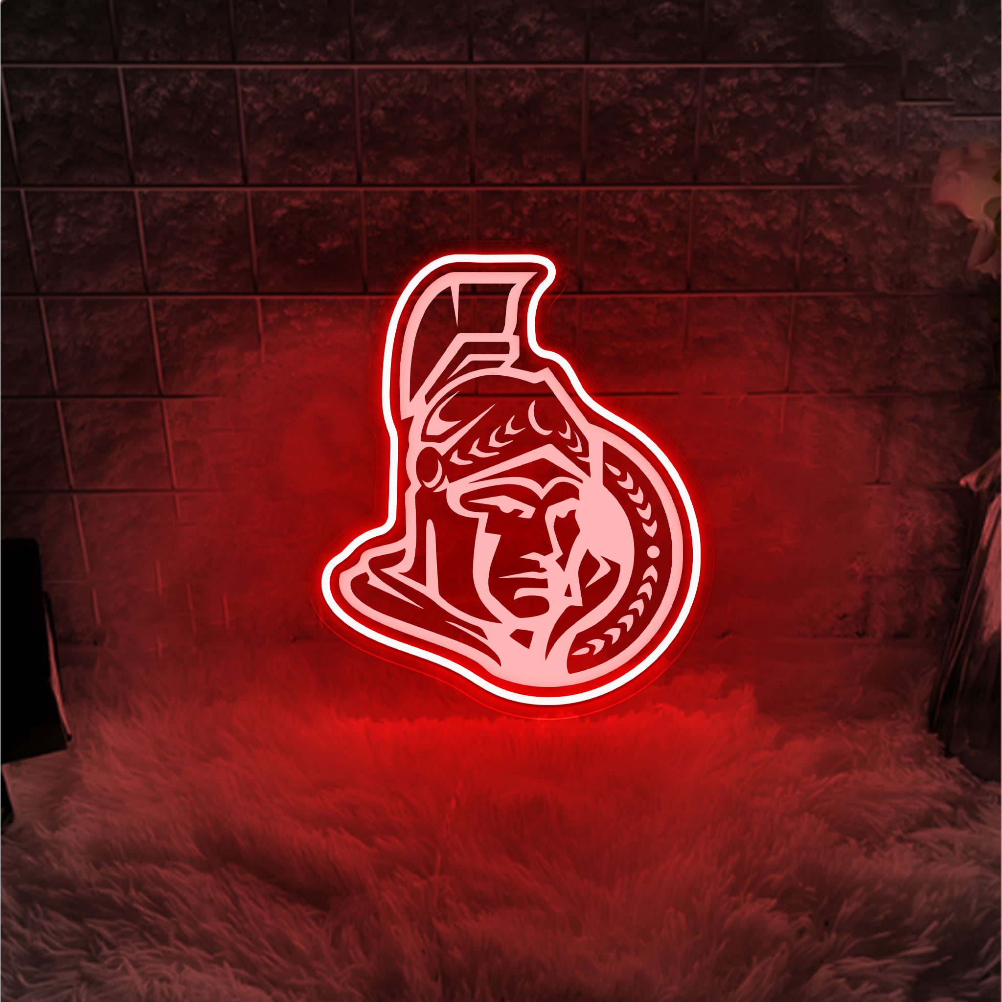 Ottawa Senators Ice Hockey Laser Signs