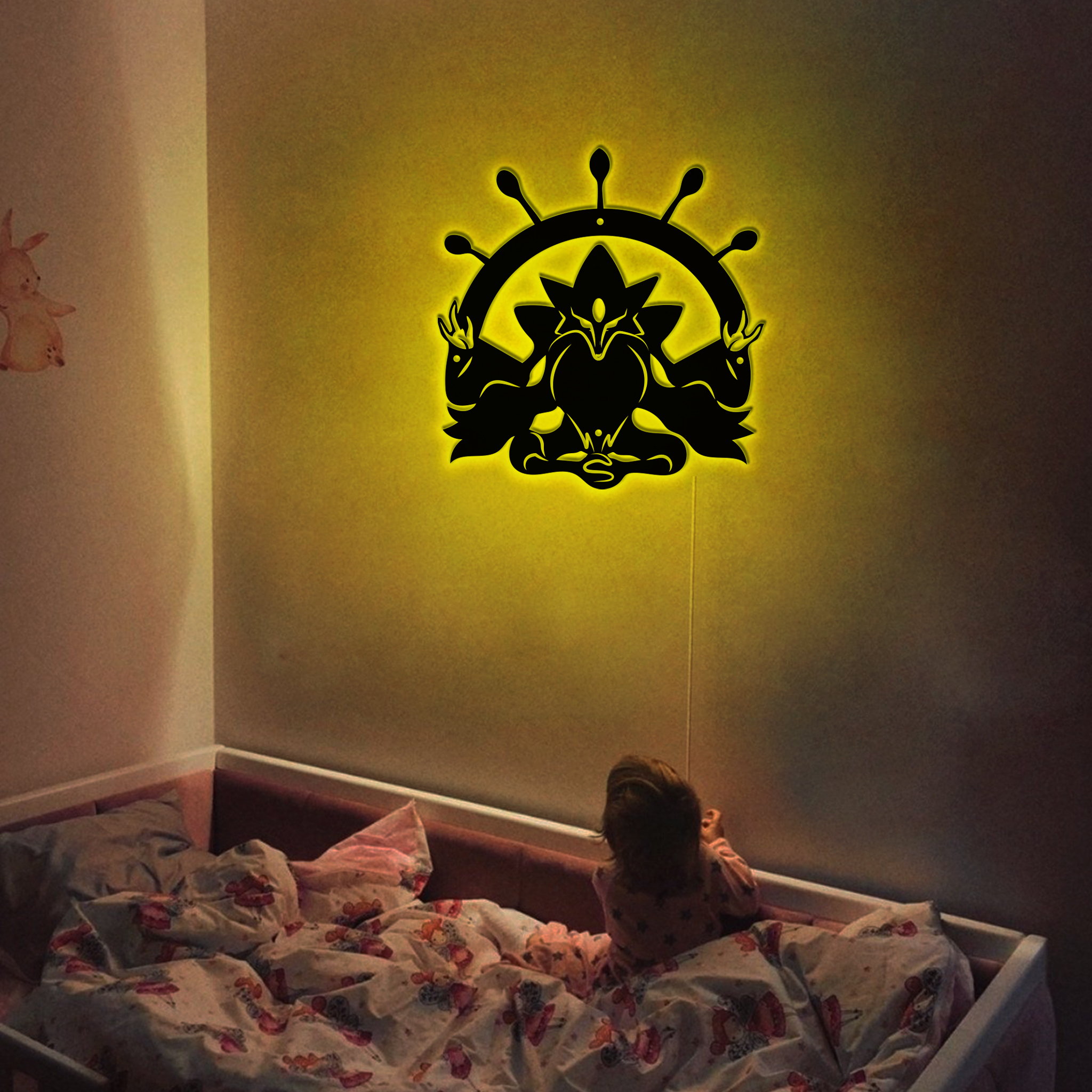 Pokemon Alakazam Metal Signs