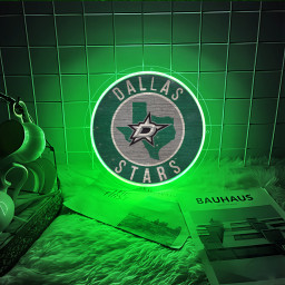 Dallas Stars Ice Hockey UV Sign